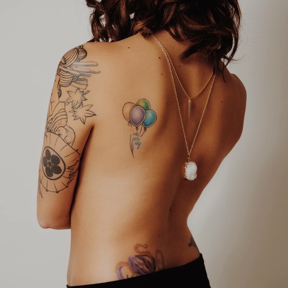 Layered Druzy Quartz Necklace - Picture 1 of 2